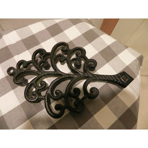 Vintage Cast Iron 9"x6" Trivet Hot Plate Wall Decor Tree